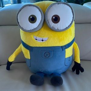 NWOT BANPRESTO JAPAN MINION BOB LARGE PLUSH DOLL!